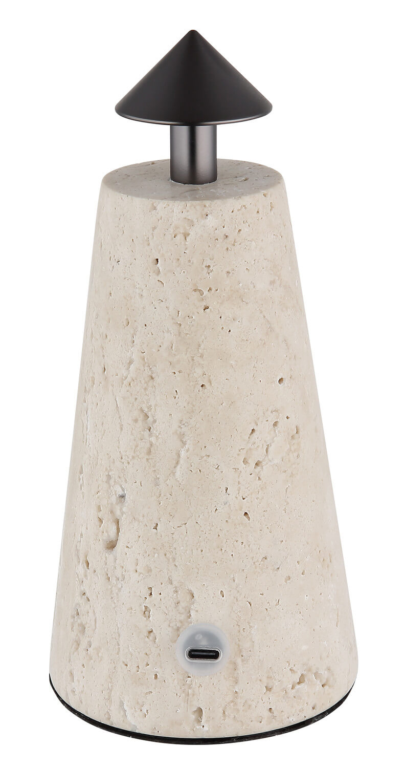 Lampe à poser Liva grise (21037G)