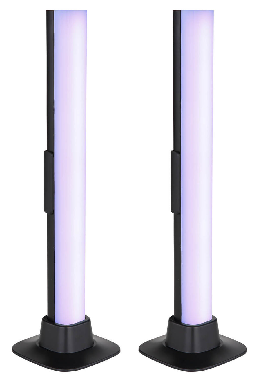 Lampe à poser Polliver noire mat