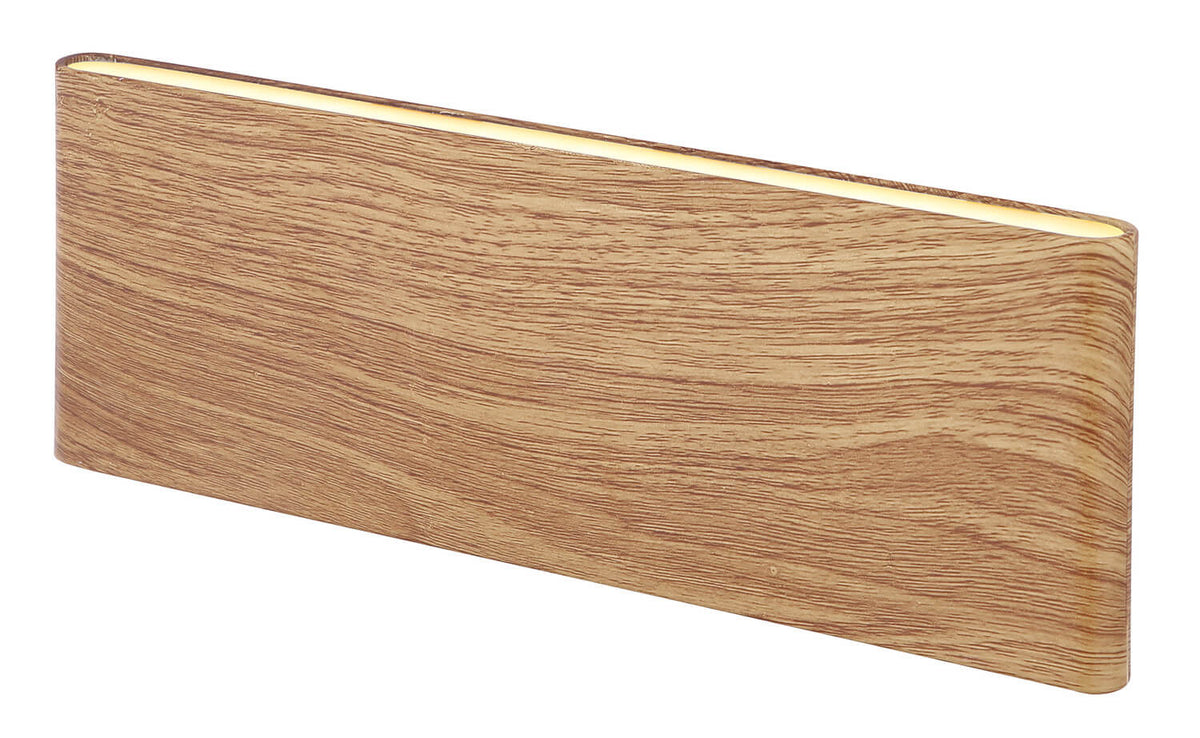 Applique murale Siegfried bois, L 22,5 cm
