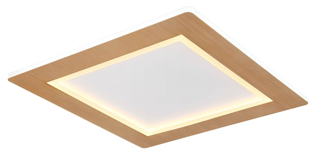 Plafonnier Clay blanc, L 40 cm