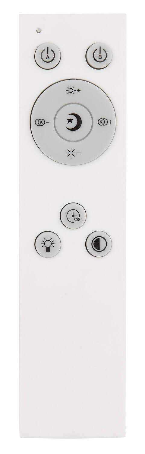 Plafonnier Villsi blanc mat