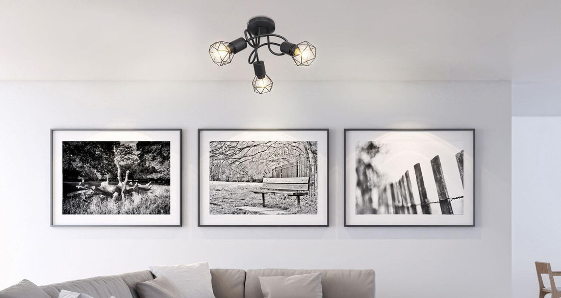 Luminaire plafonnier | Xara Noir