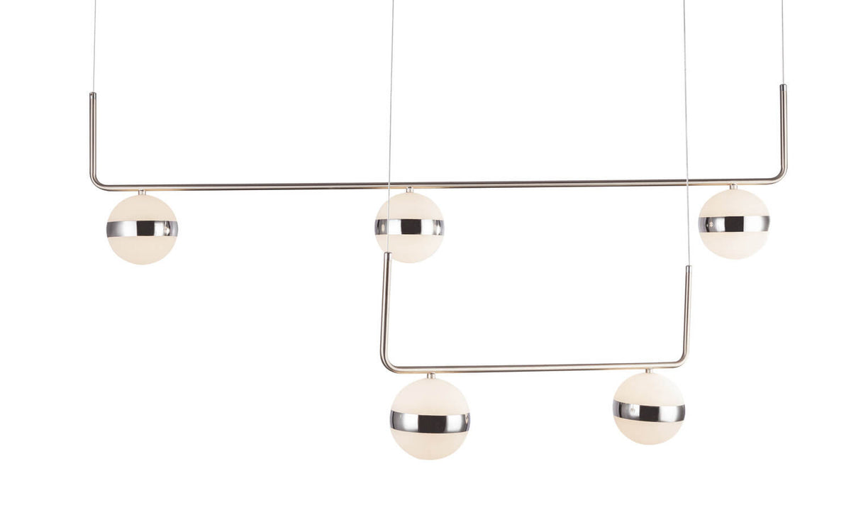 Suspension Lovest nickel satiné