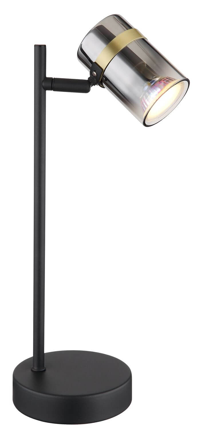 Lampe à poser Trabby noire mat