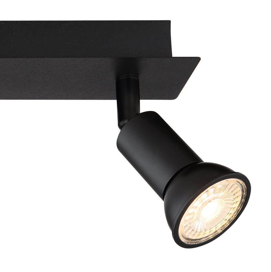 Spot Drew noir mat, L 40 cm (57998-3)