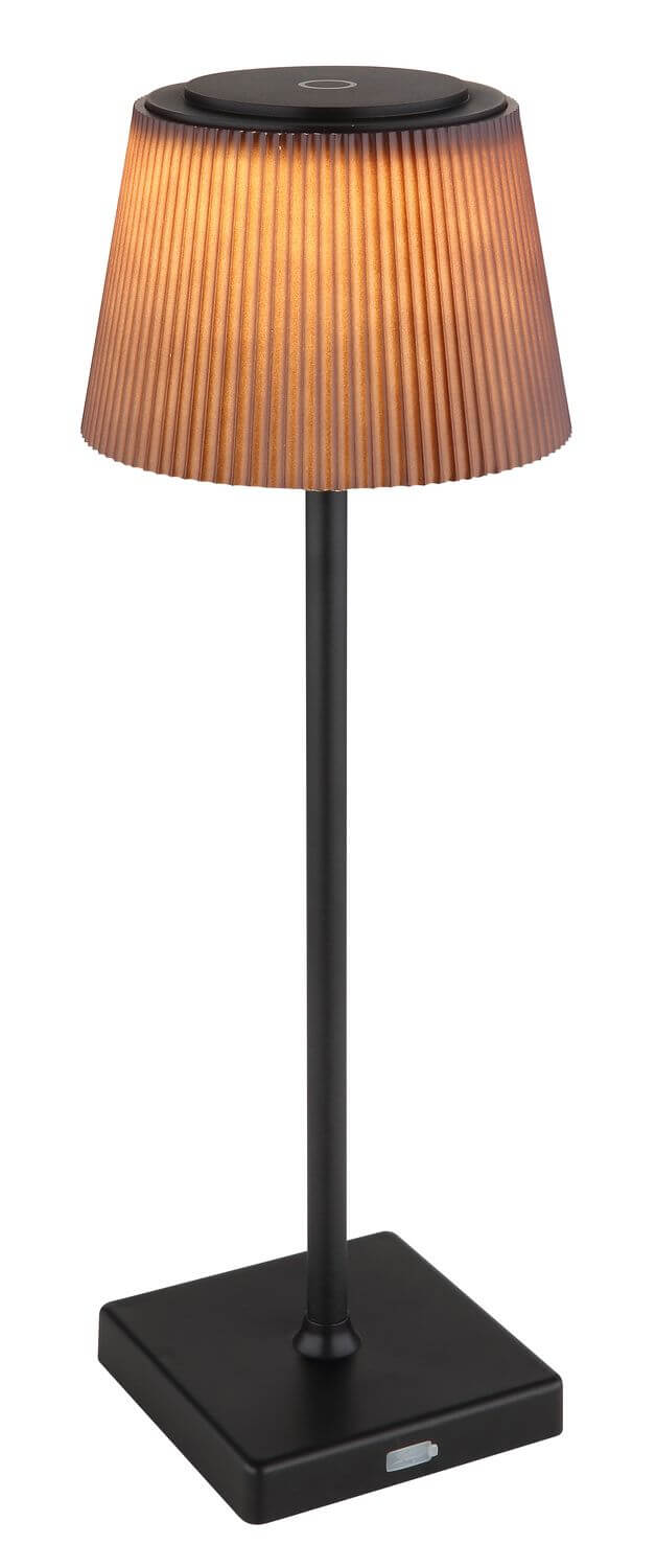 Lampe extérieure Gregoir noire mat (58434B)