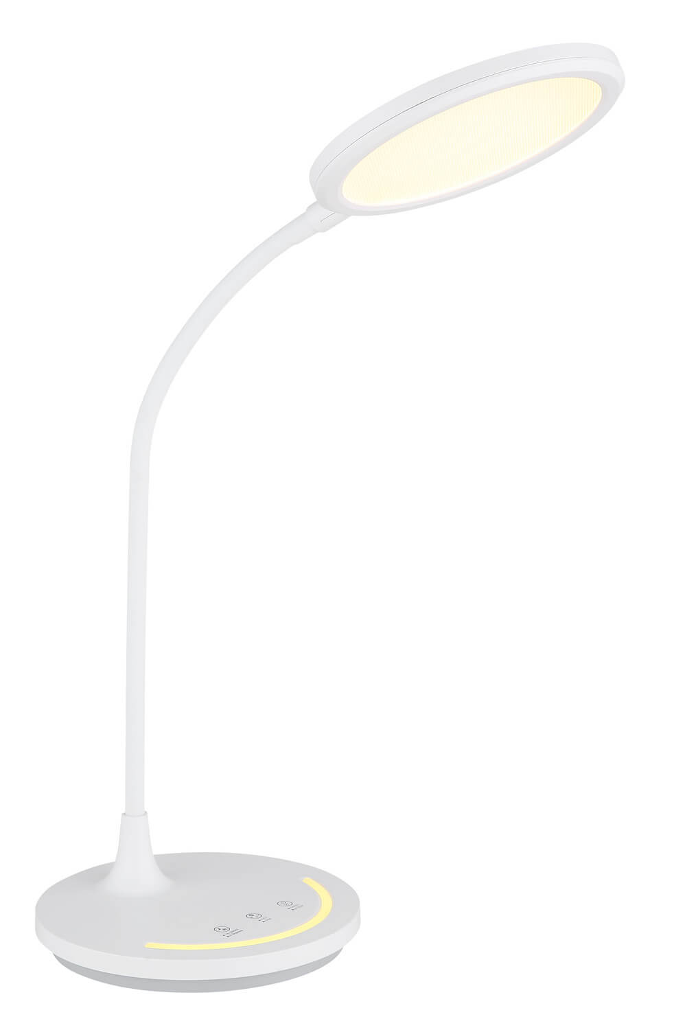 Lampe à poser Kenny blanche mat