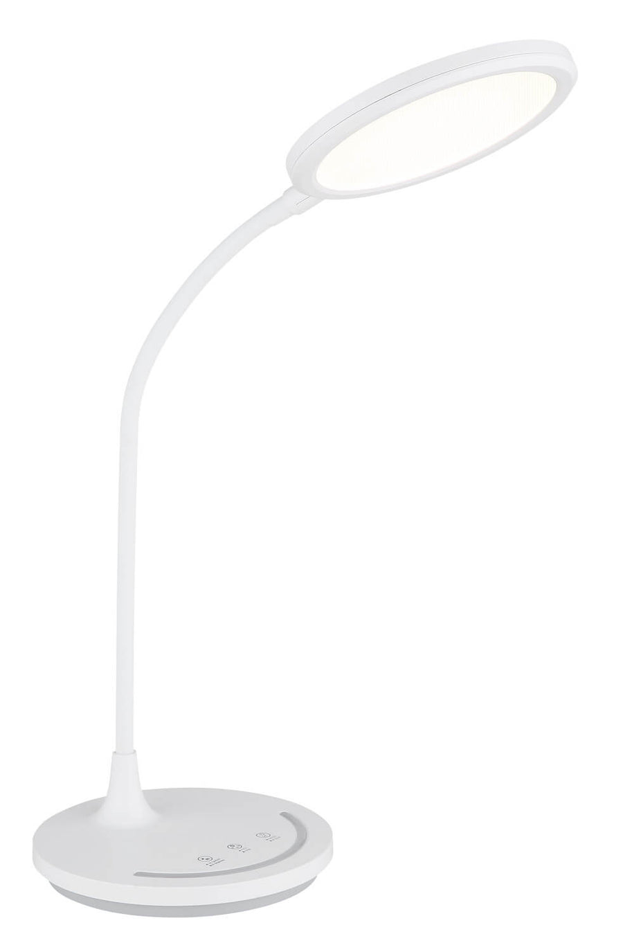 Lampe à poser Kenny blanche mat