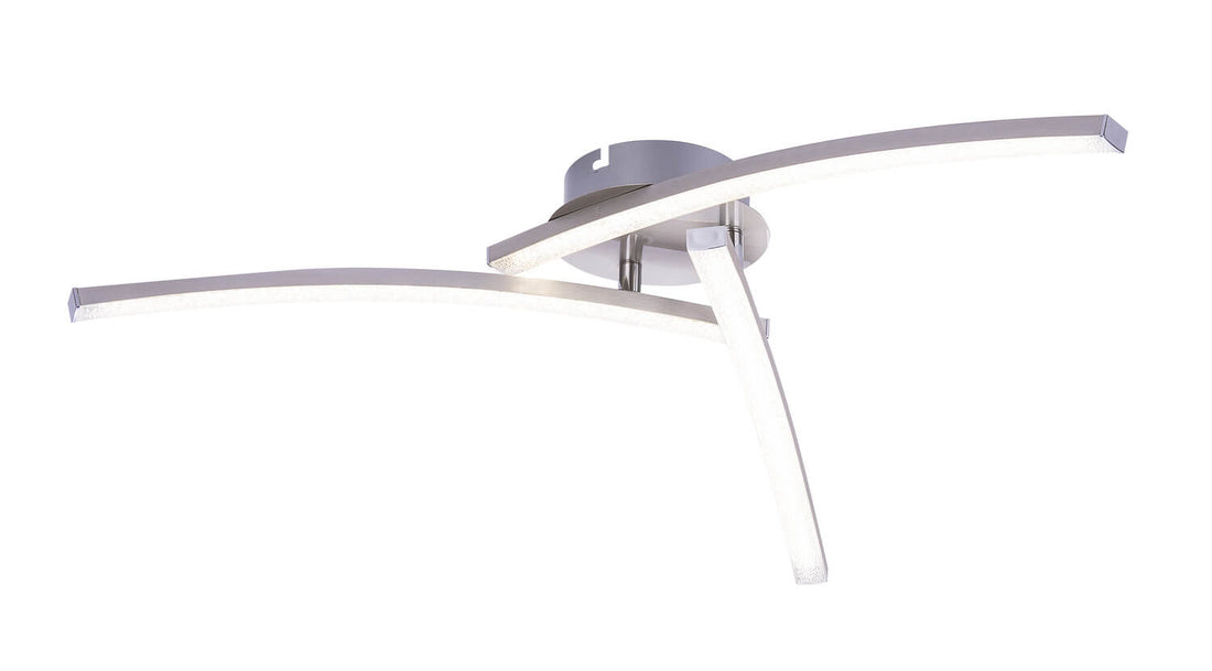 Plafonnier LED | Tansy Nickel