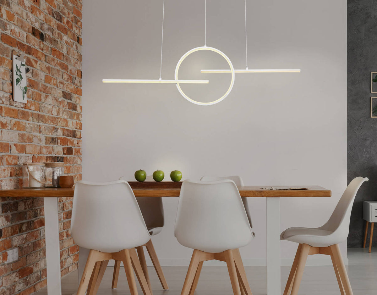 Suspension Barral blanche