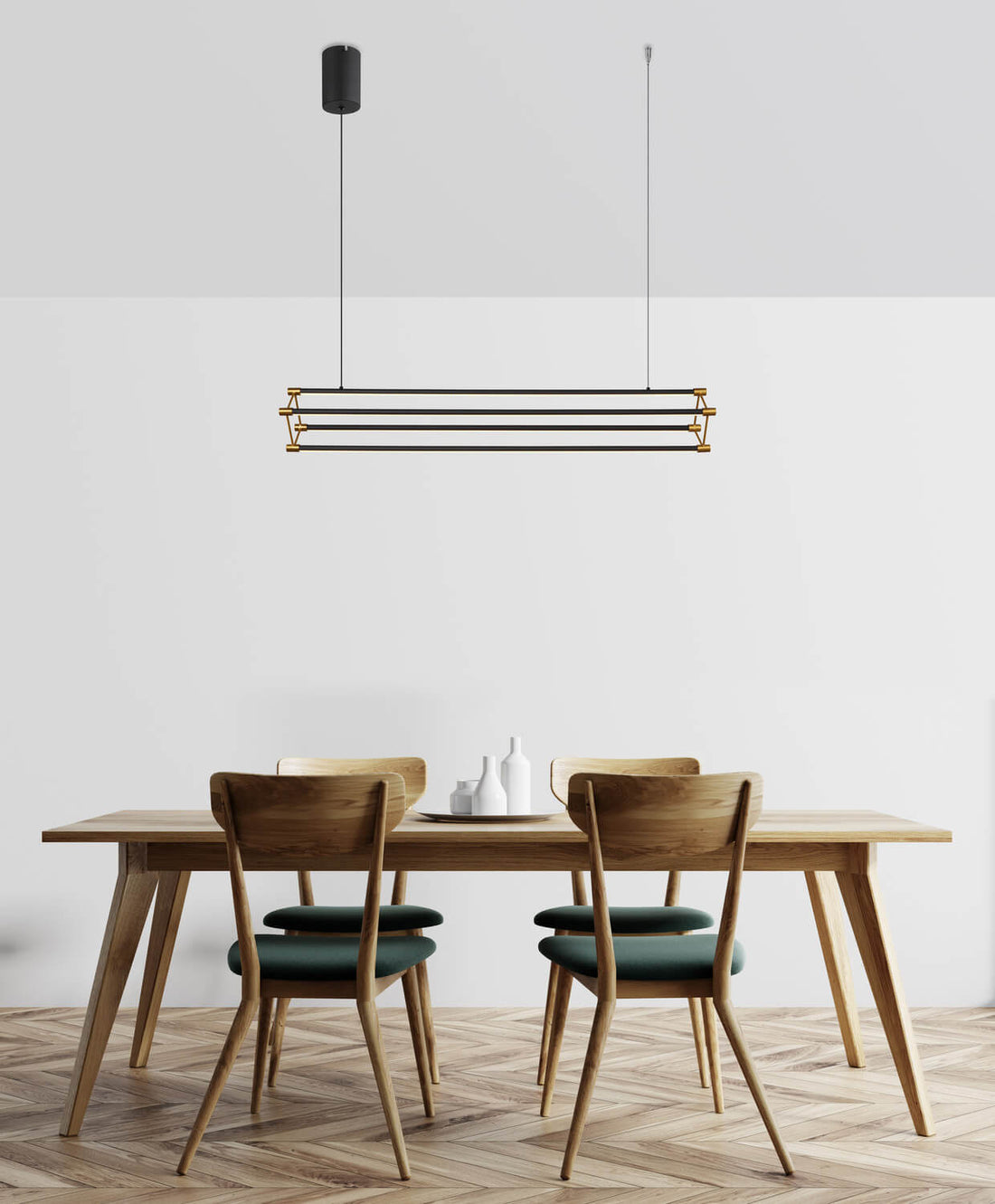Suspension Kayson noire mat (67184-40)