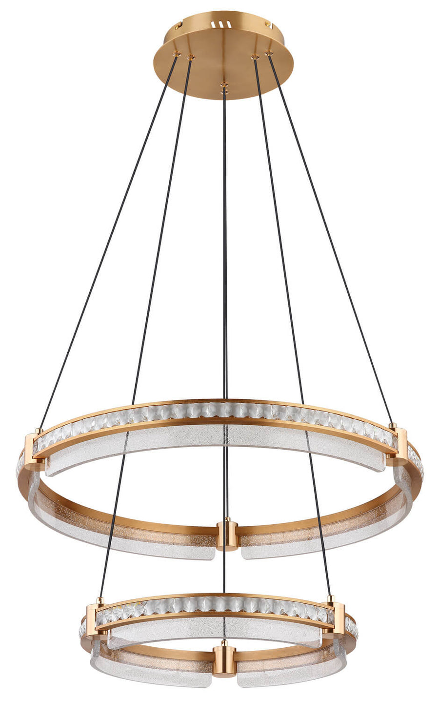 Suspension Blondie dorée