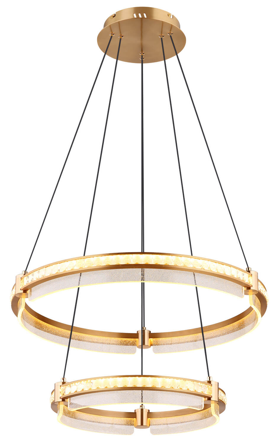 Suspension Blondie dorée