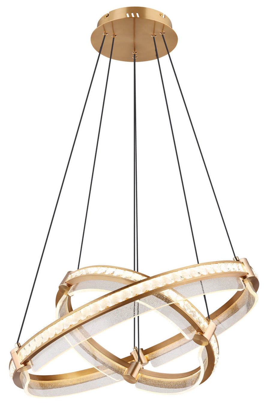 Suspension Blondie dorée
