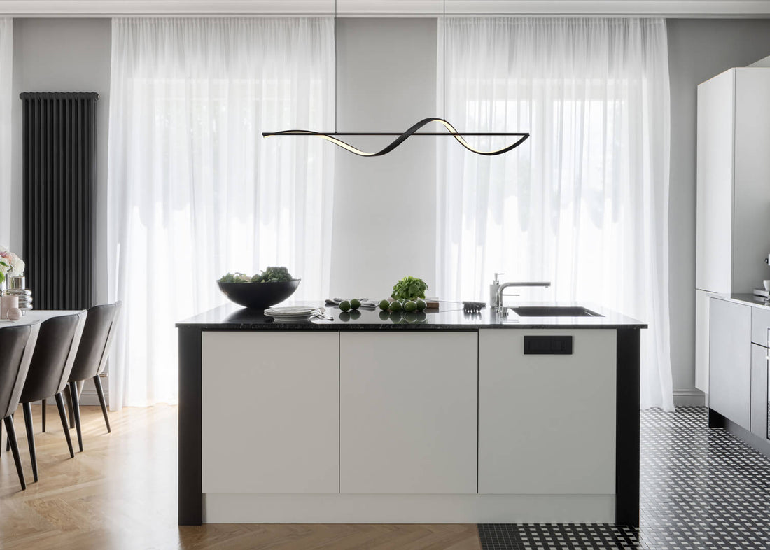 Suspension Violino noire mat