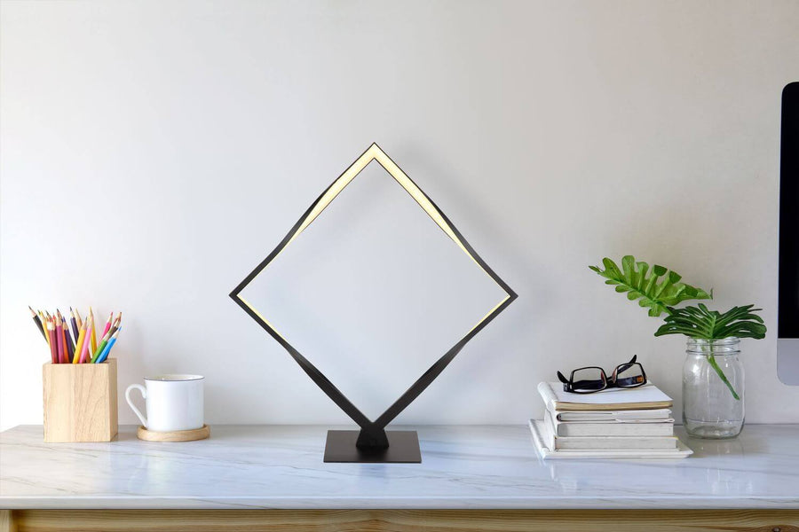 Lampe à poser Maxxy noire mat