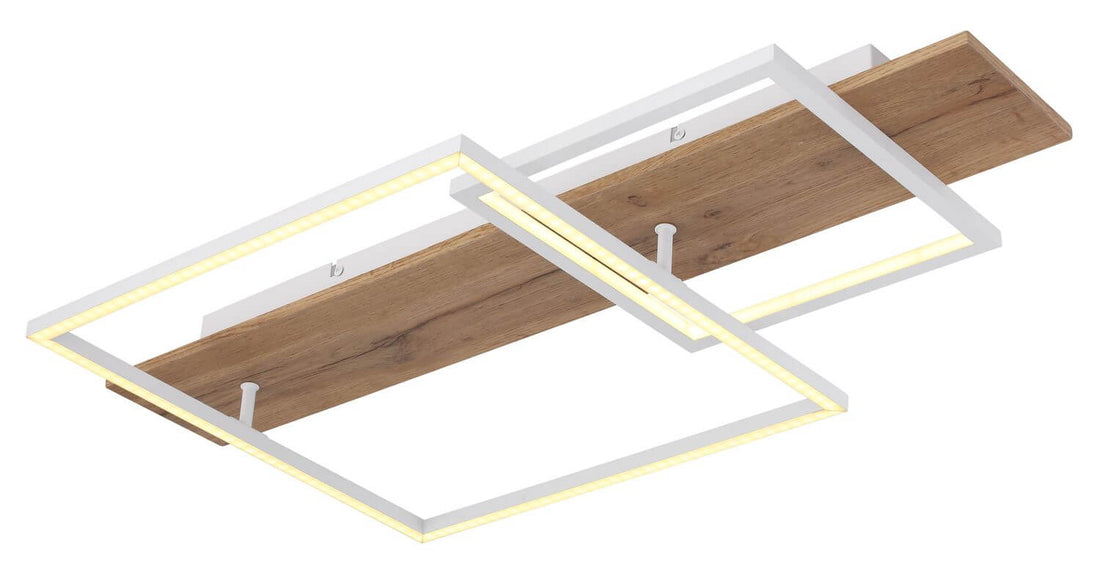 Plafonnier Vanni blanc mat