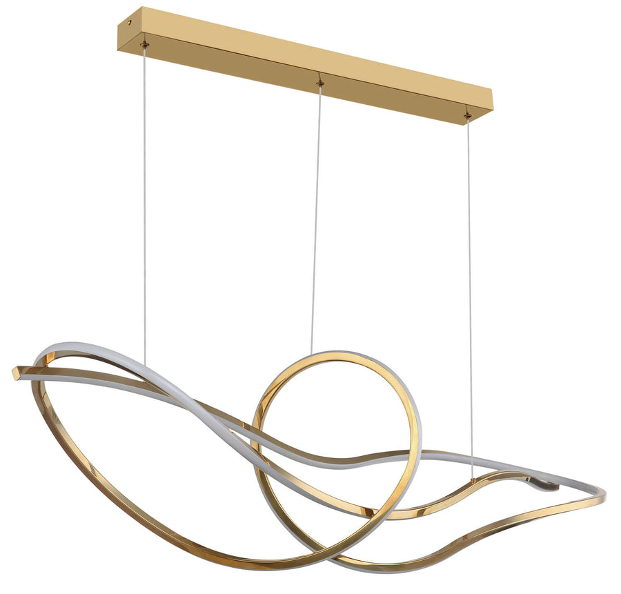Suspension Iduna dorée