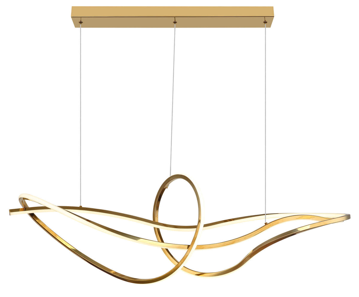 Suspension Iduna dorée