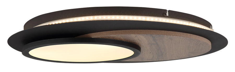 Plafonnier Kory noir mat (67351-24)
