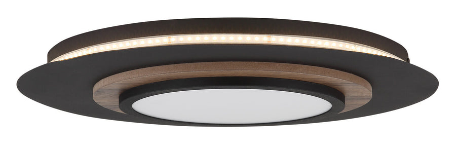 Plafonnier Kory noir mat (67352-24)