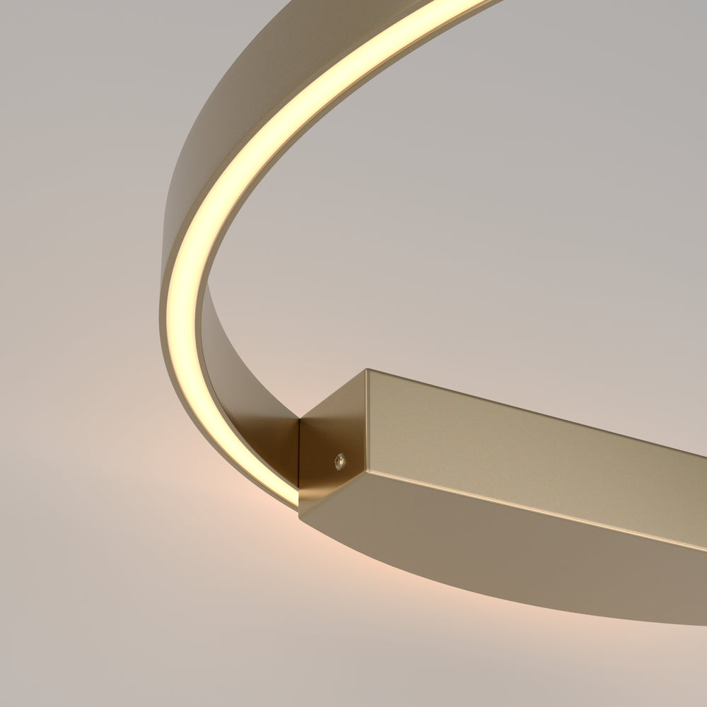Rim Wandleuchte gold