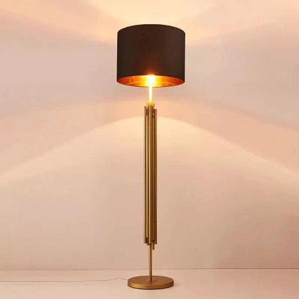 Große Stehlampe | Art-Déco-Eleganz