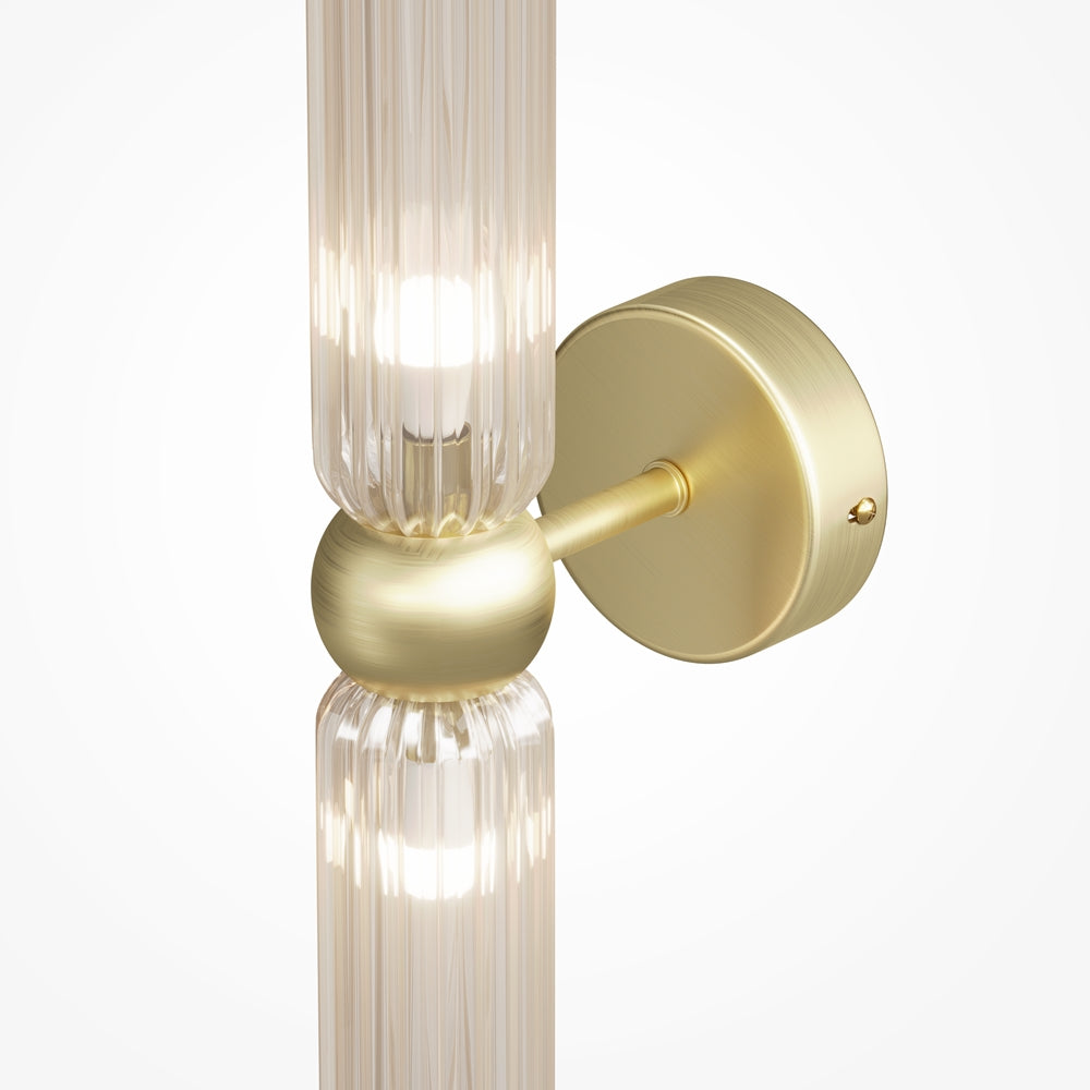 Antik Wandleuchte goldfarben