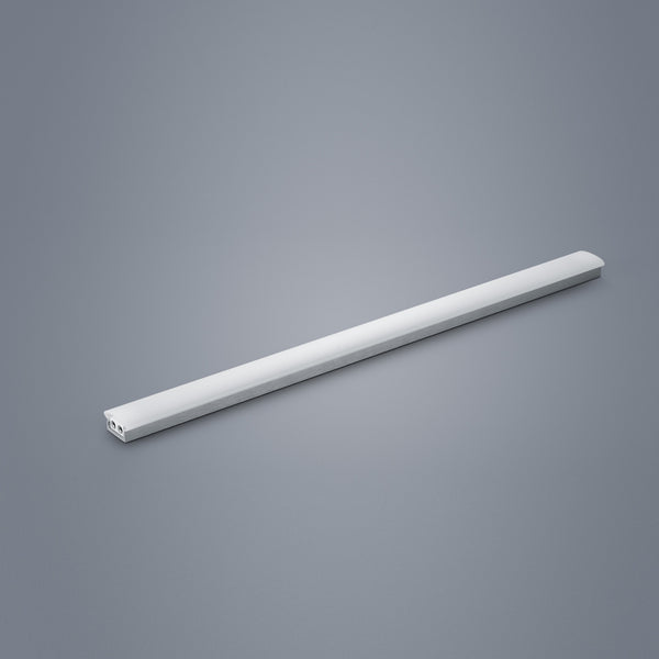 Plafonnier Vigo nickel, L 100 cm