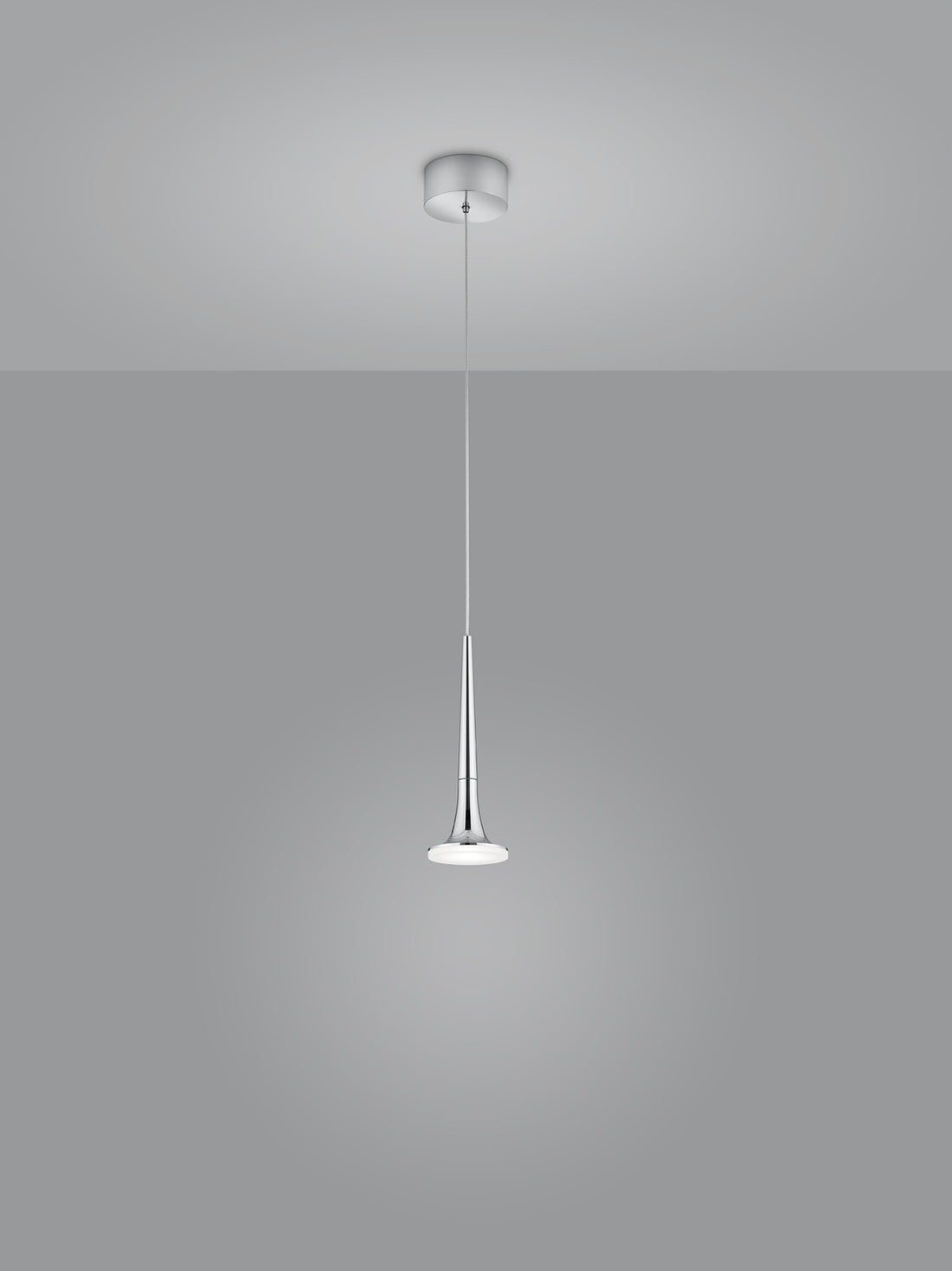 Suspension luminaire | Flute Chromée