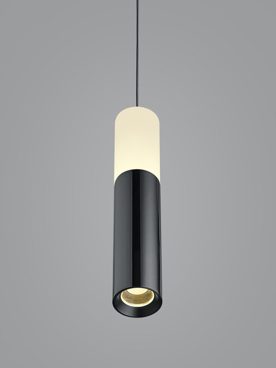 Suspension Lidos noire et chromée (16/2503.64)