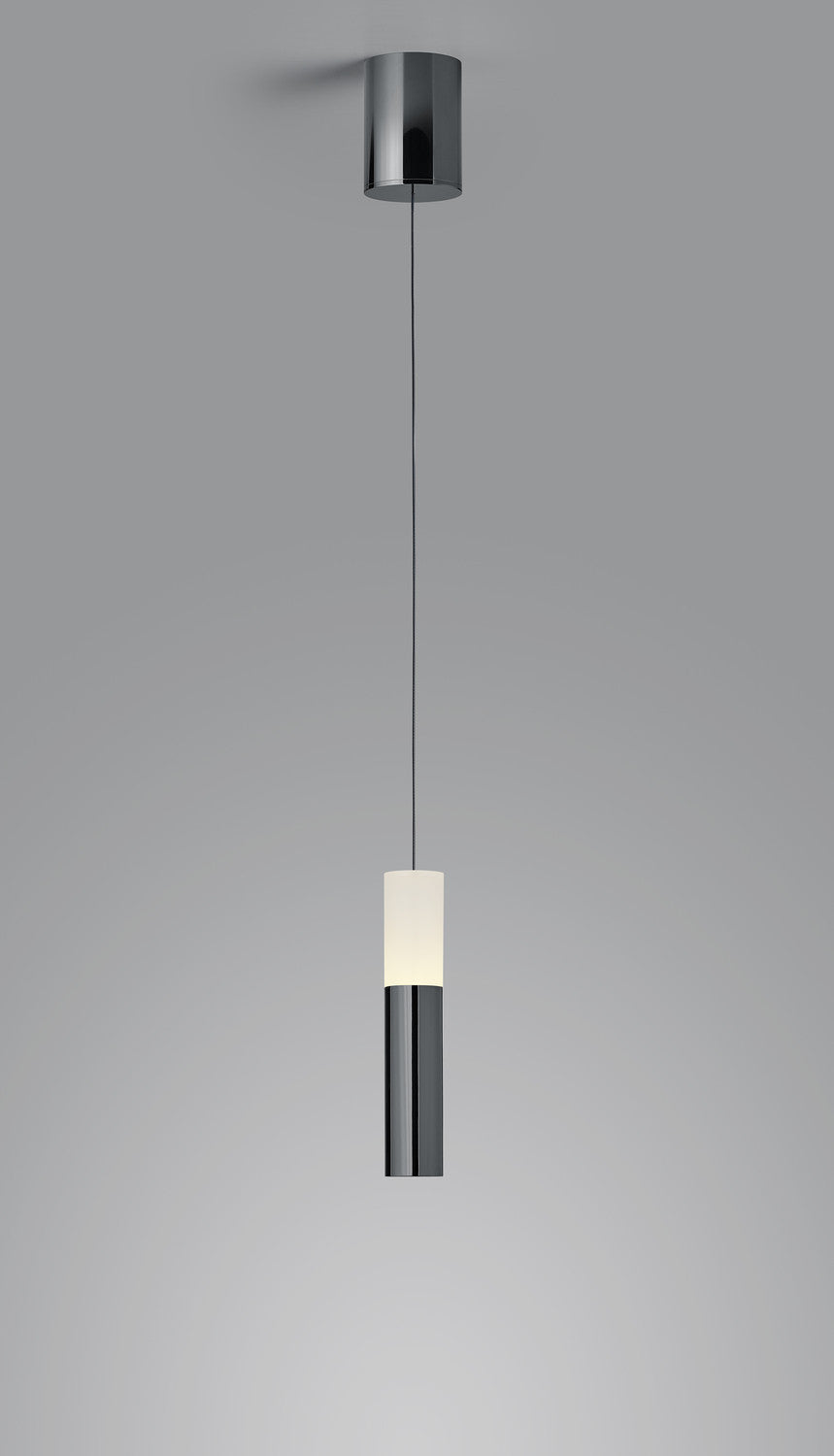 Suspension Lidos noire et chromée (16/2503.64)