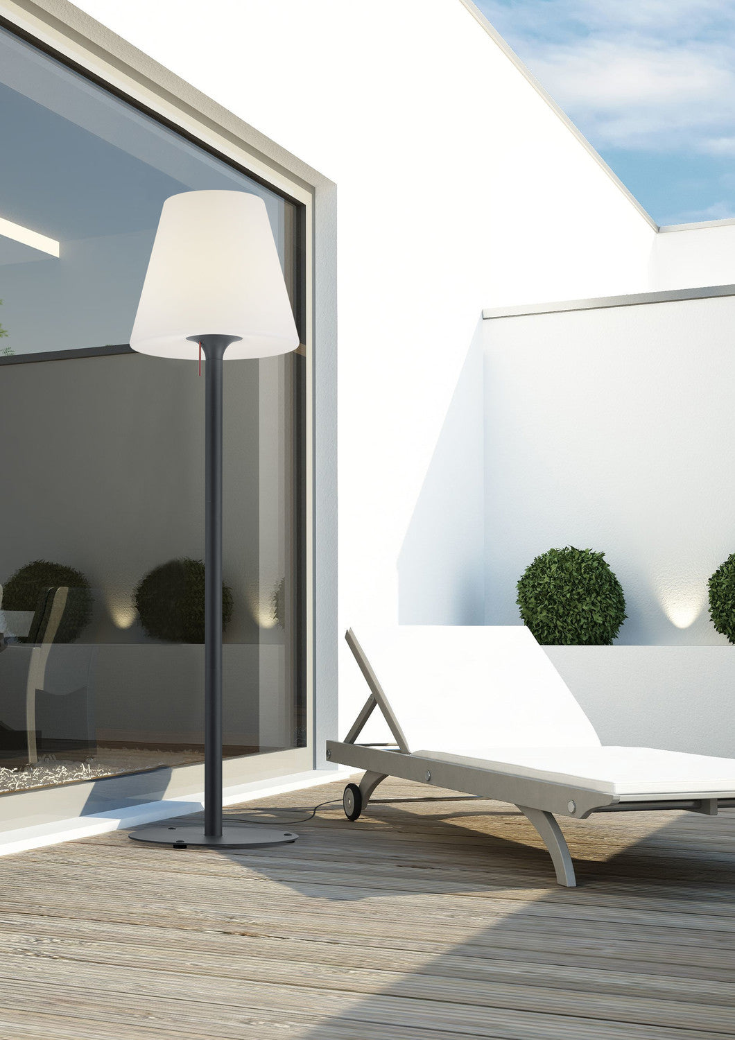 Lampadaire extérieur Moris-xl anthracite