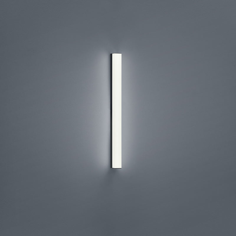 Applique murale Lado noire, L 60 cm