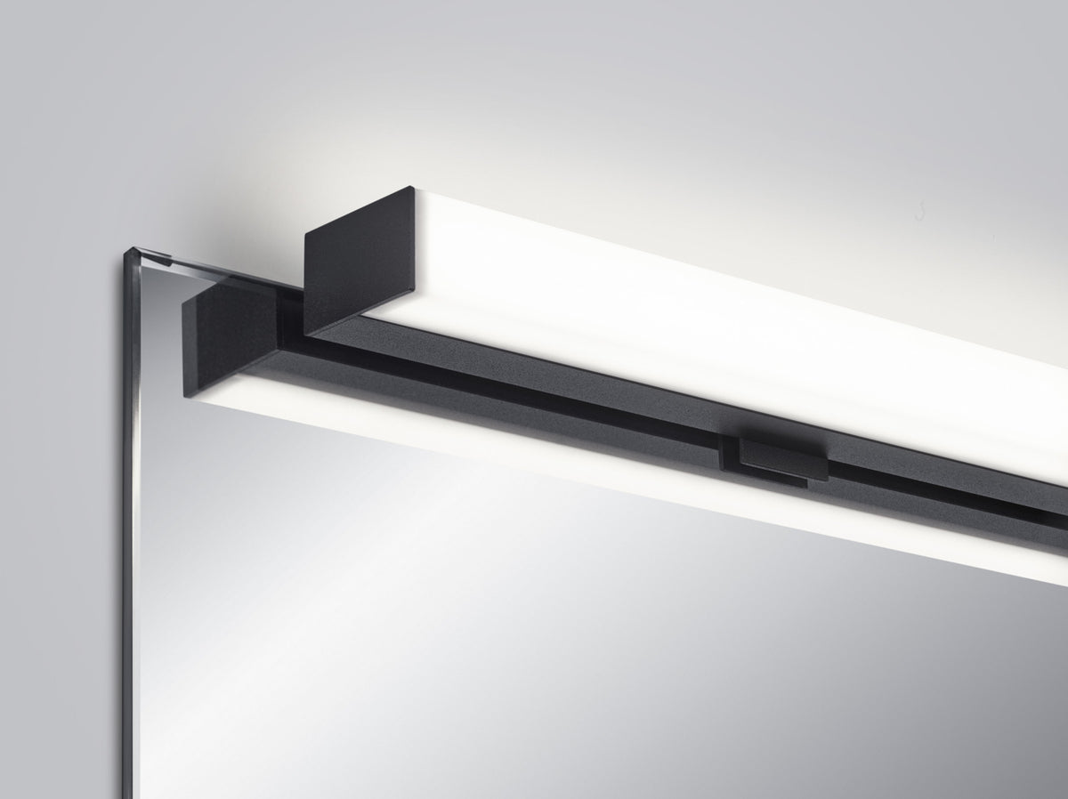 Applique murale Lado-s noire, L 60 cm