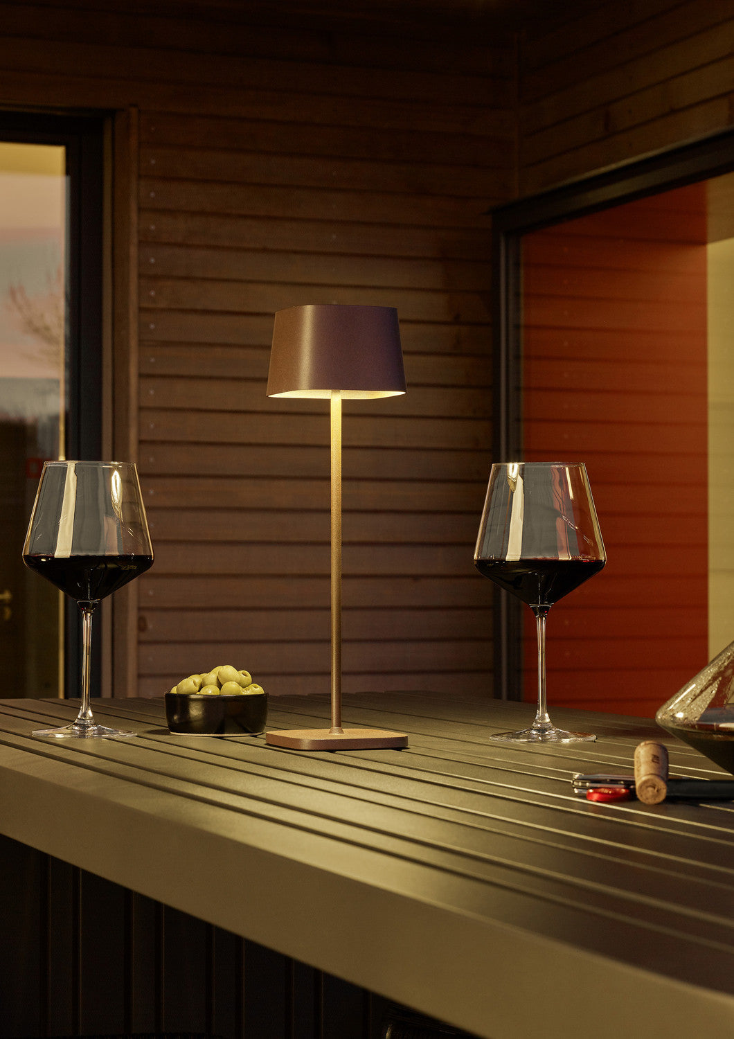 Lampe extérieure Kori rouille