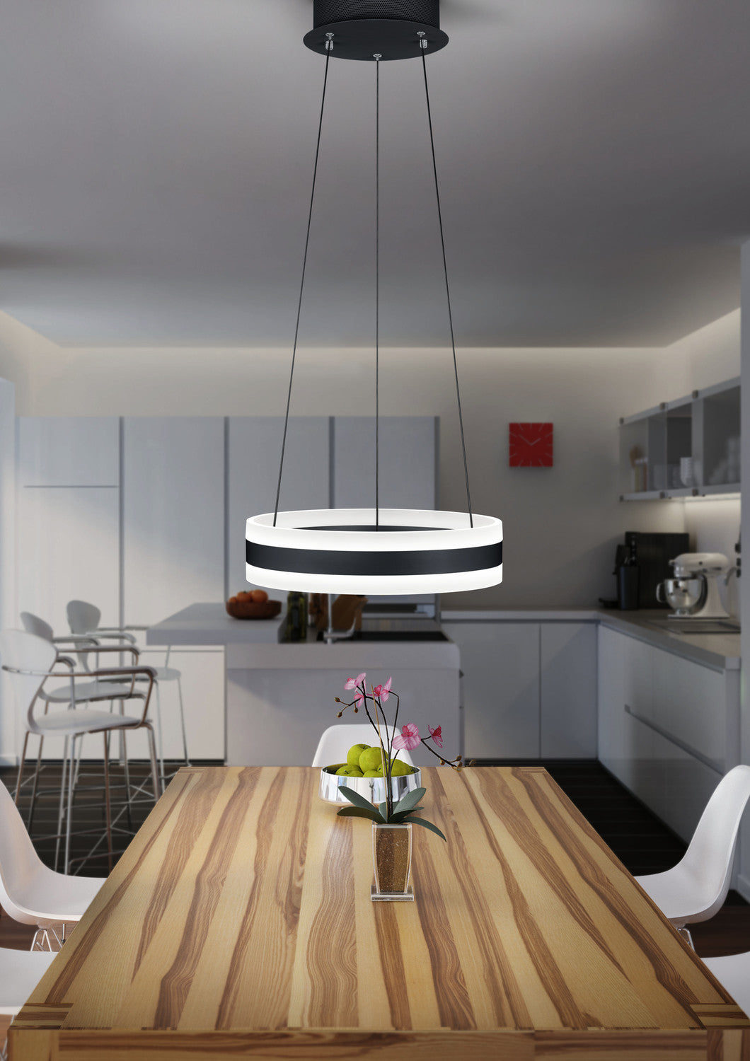 Suspension LIV blanche, Ø 40 cm