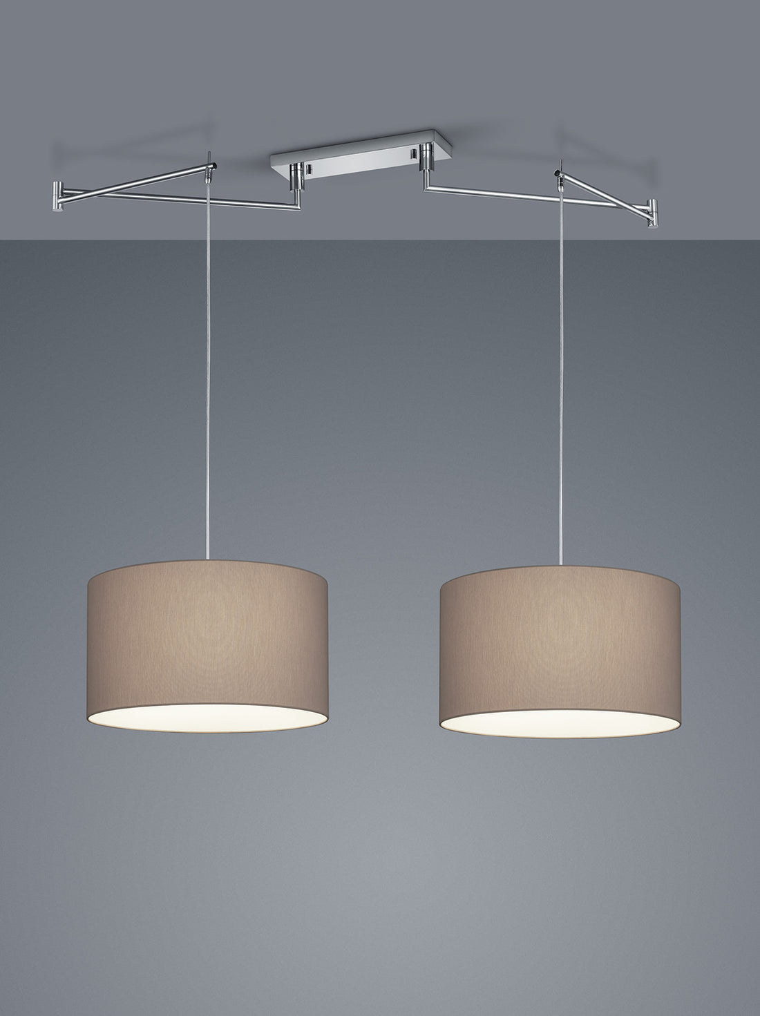 Suspension Certo 2 lumières chromée (26/1847.04/9288)