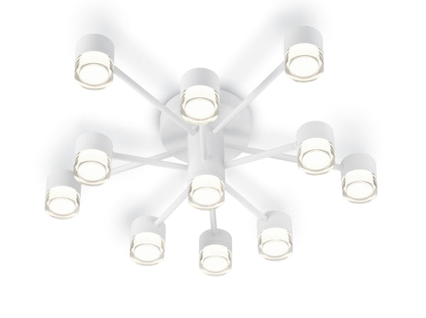 Plafonnier Kala blanc, Ø 61 cm