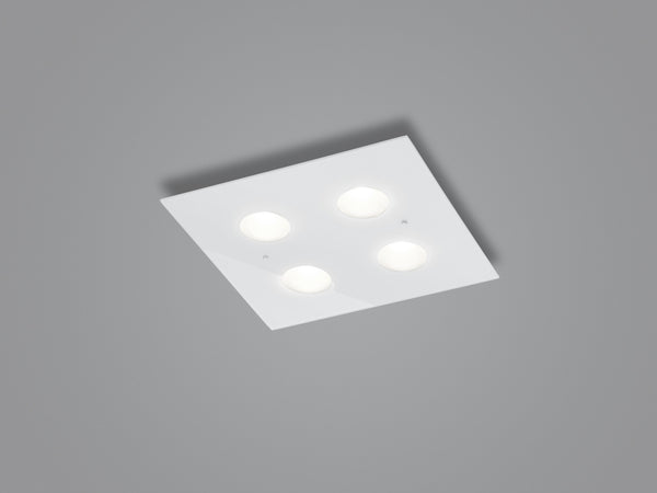 Plafonnier Nomi blanc, L 38 cm