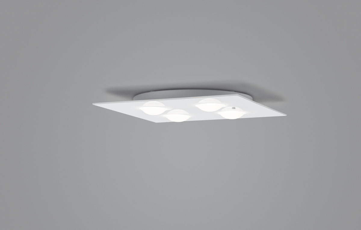 Plafonnier Nomi blanc, L 38 cm