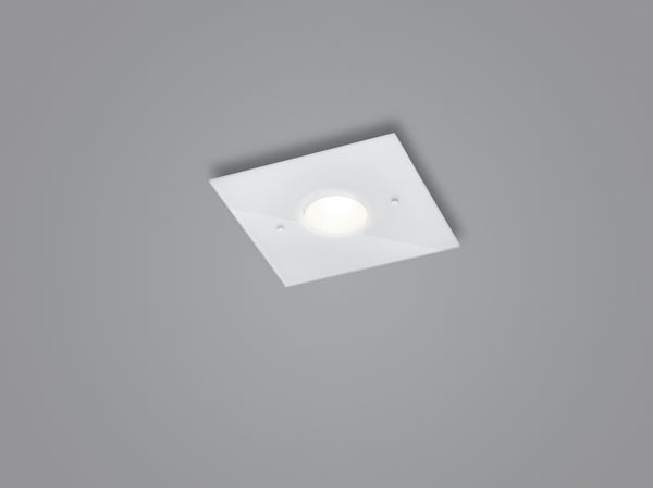 Plafonnier Nomi blanc, L 23 cm