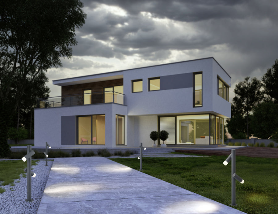 Borne extérieure Loci anthracite