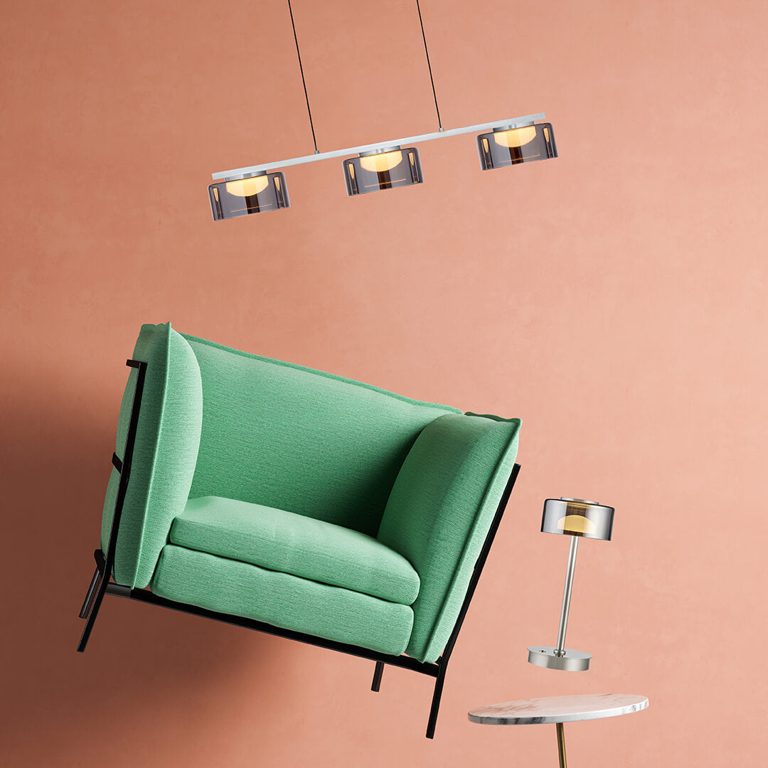 Suspension luminaire | Dune Nickel