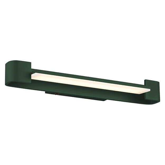 Vue en angle montrant le diffuseur LED blanc allumé à l'intérieur