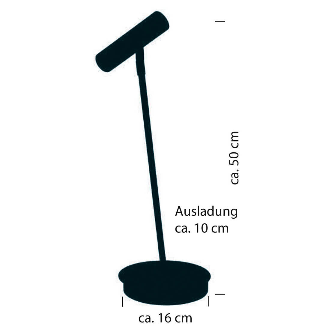 Lampe à poser Tom bronze