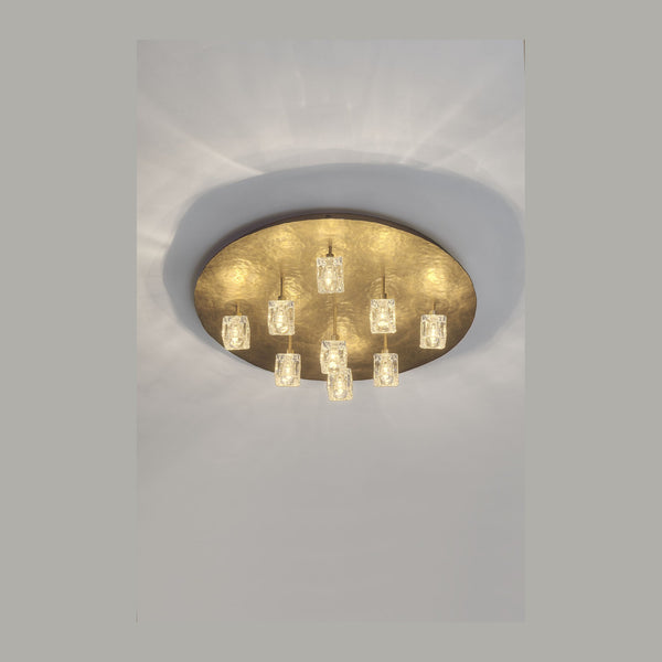 Plafonnier Lucente Piccolo 9 lumières