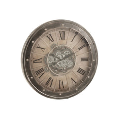 Römische Uhr mit sichtbarem Uhrwerk