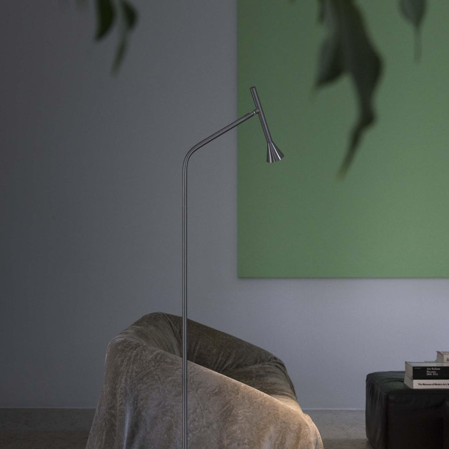 Lampadaire Diesis nickel