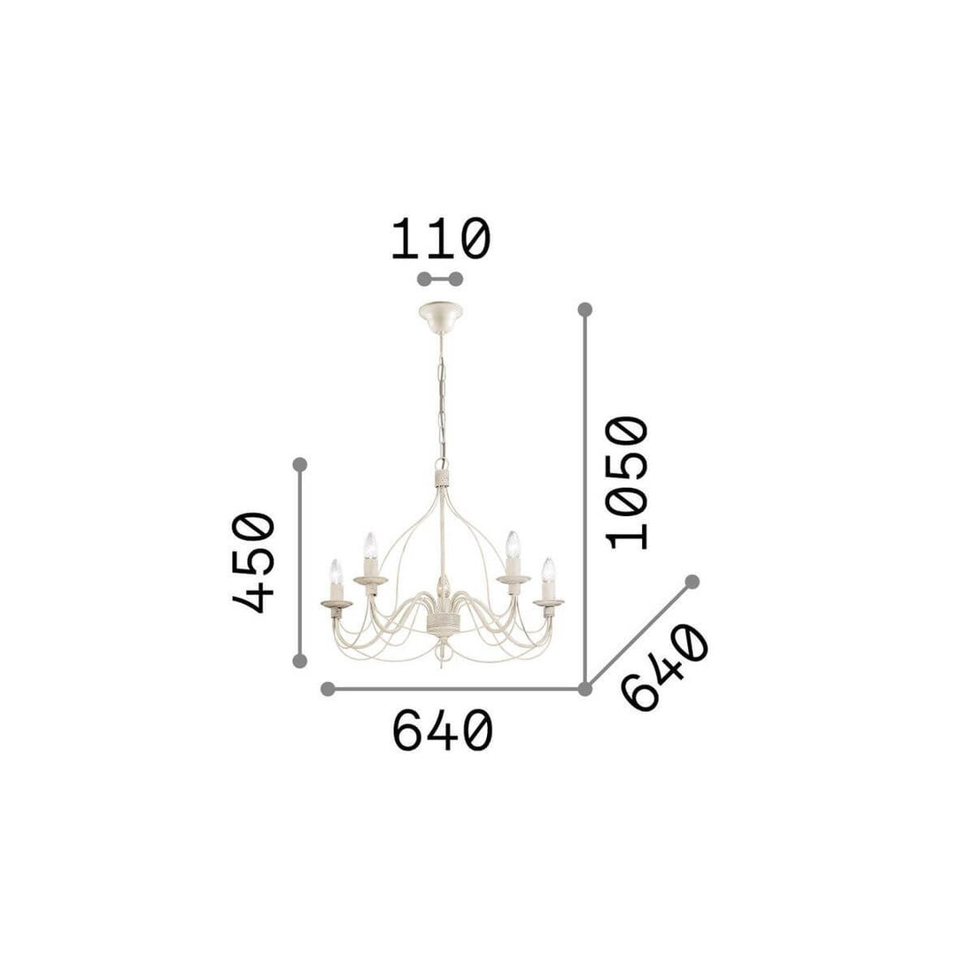 Suspension luminaire | Corte Blanche